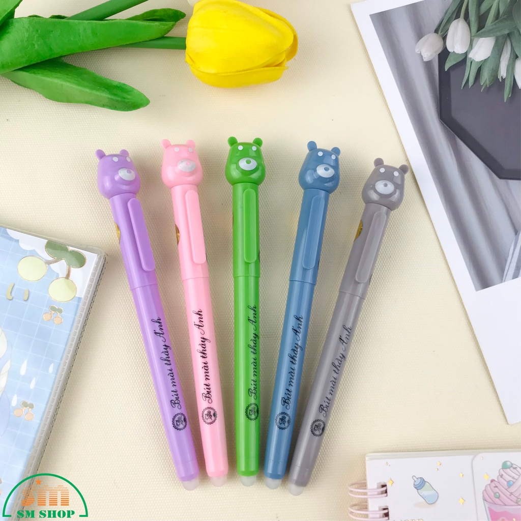 Bút máy xóa được + ống mực  Ánh Dương SH082