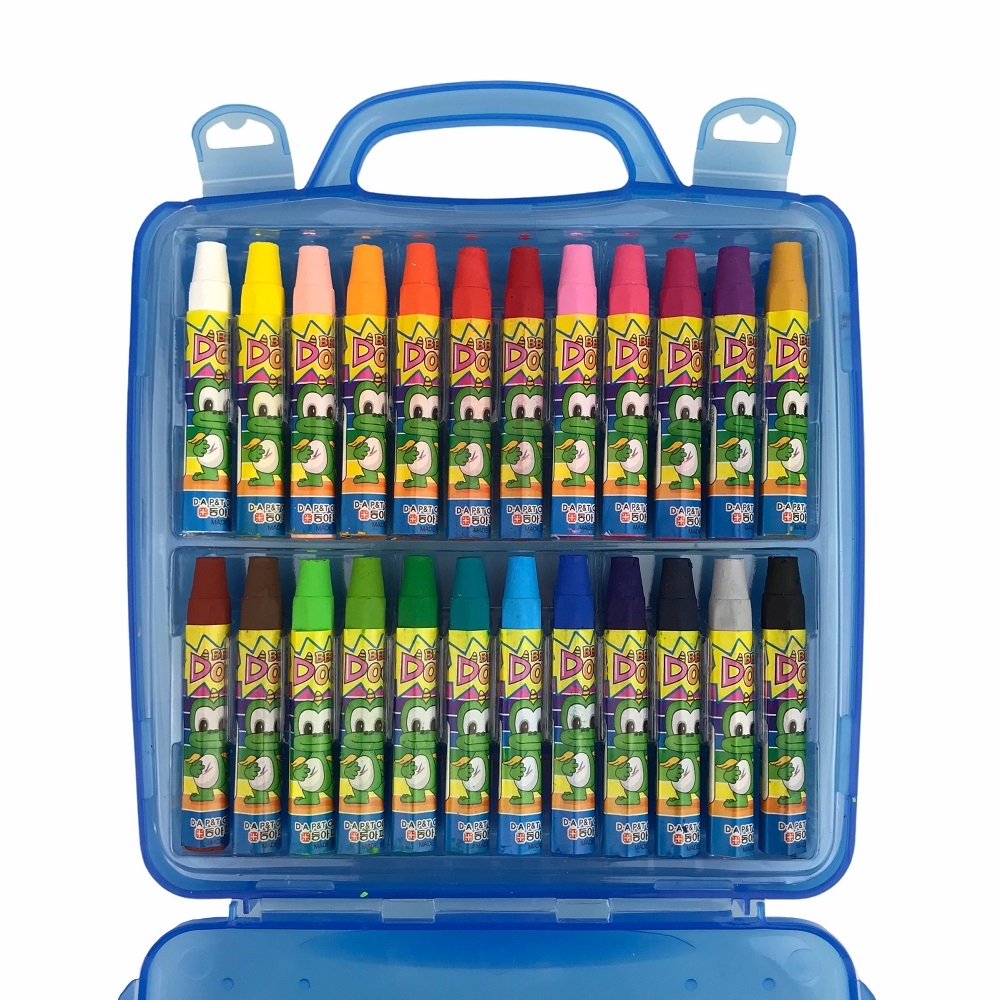 Bút sáp dầu D.A P&T Dooly 12 màu / 18 màu / 24 màu