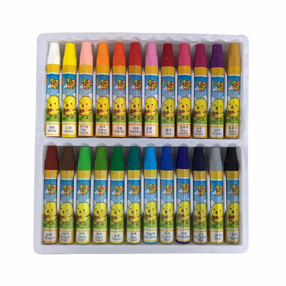 Bút sáp dầu D.A P&T 12 màu / 18 màu / 24 màu / 36 màu / 48 màu hộp giấy