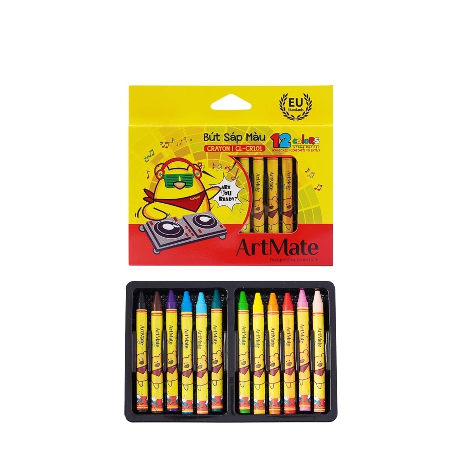 Bút sáp màu ClassMate CL-CR101 / CL-CR102 / CL-CR103
