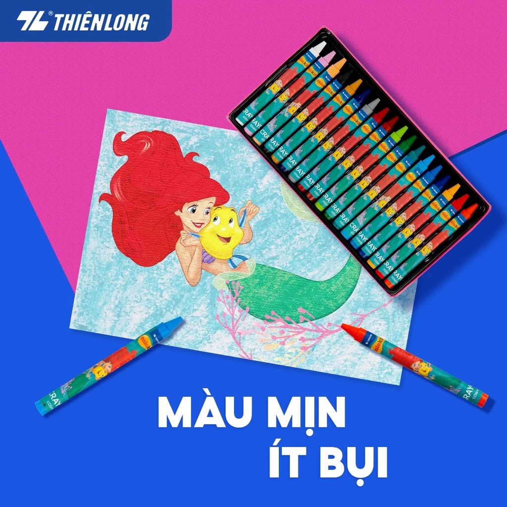 Bút sáp màu TL Colokit CR-C010/PR 18 màu