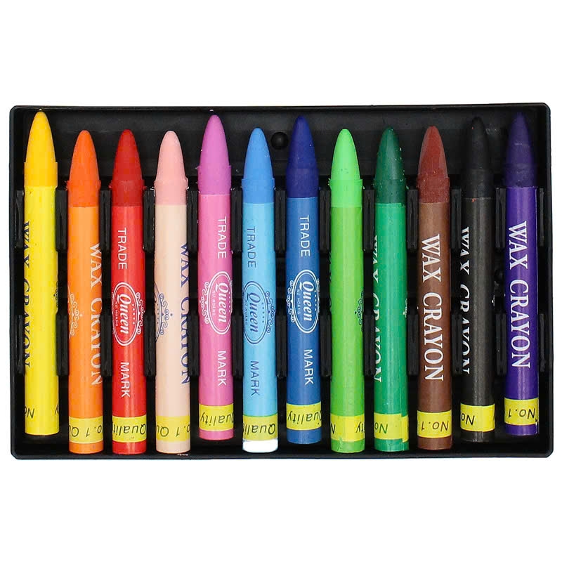 Bút sáp màu Queen WCR-012/ WCR-018