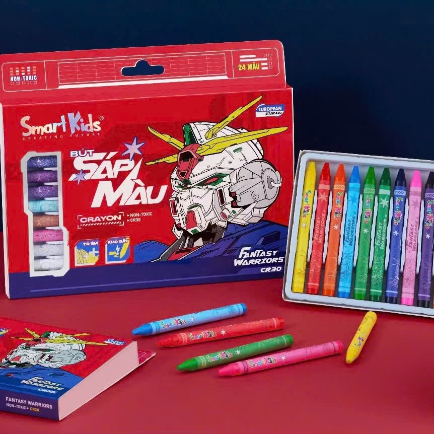 Bút sáp màu Smart Kids CR28/ CR29/ CR30