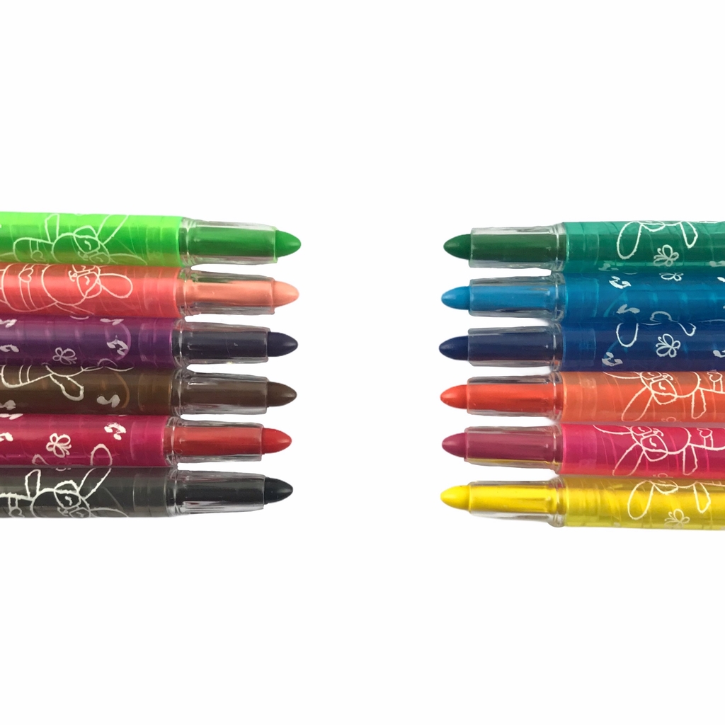 Bút sáp vặn Cenvava mini ngắn