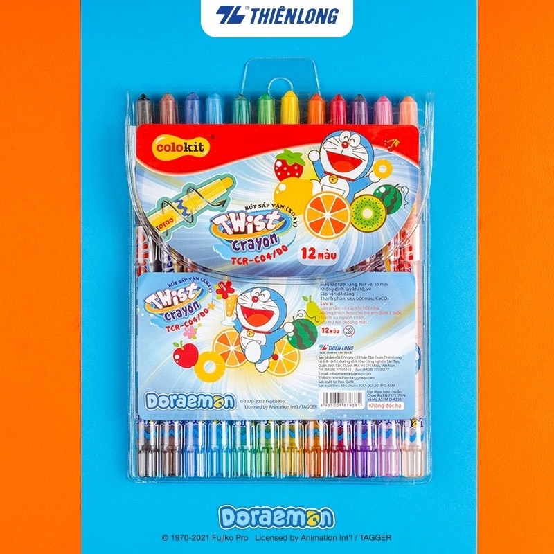 Bút sáp vặn TL Colokit TCR-C04/DO / TCR-C05/DO