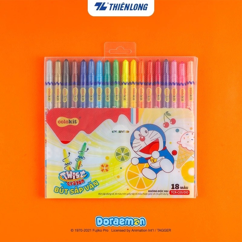 Bút sáp vặn TL Colokit TCR-C04/DO / TCR-C05/DO