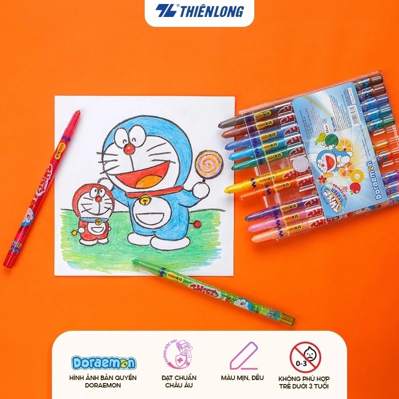 Bút sáp vặn TL Colokit TCR-C04/DO / TCR-C05/DO