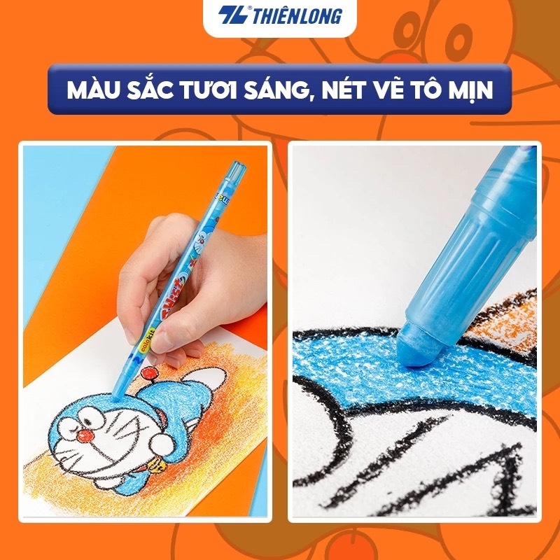 Bút sáp vặn TL Colokit TCR-C04/DO / TCR-C05/DO