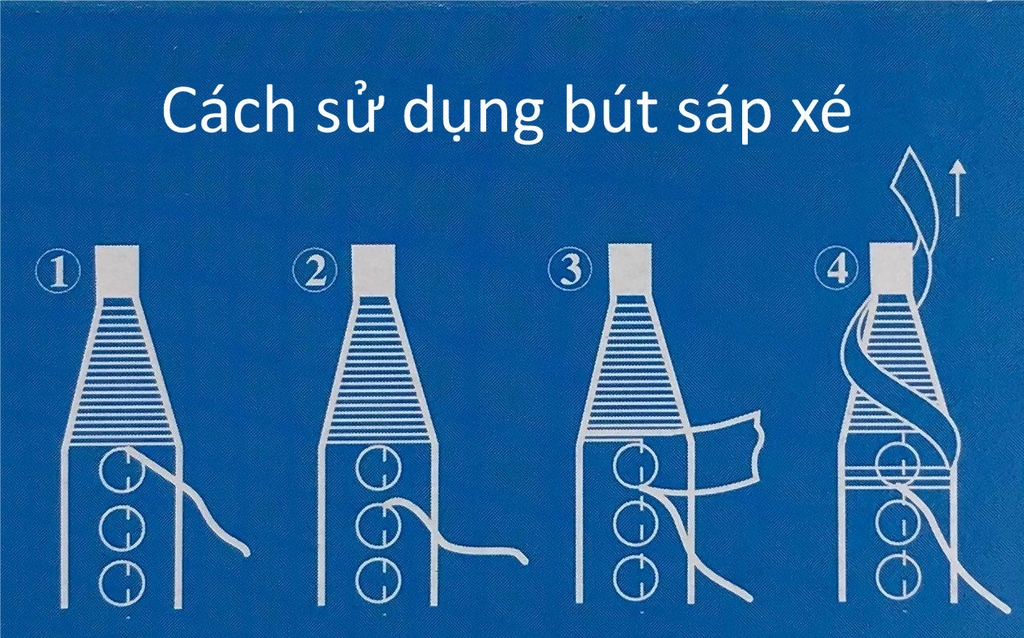 Bút sáp xé Gstar 7600 (12/144)