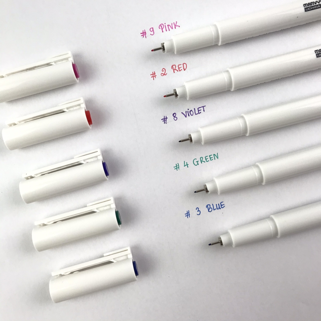 Bút vẽ kỹ thuật Marvy 4600 (12)