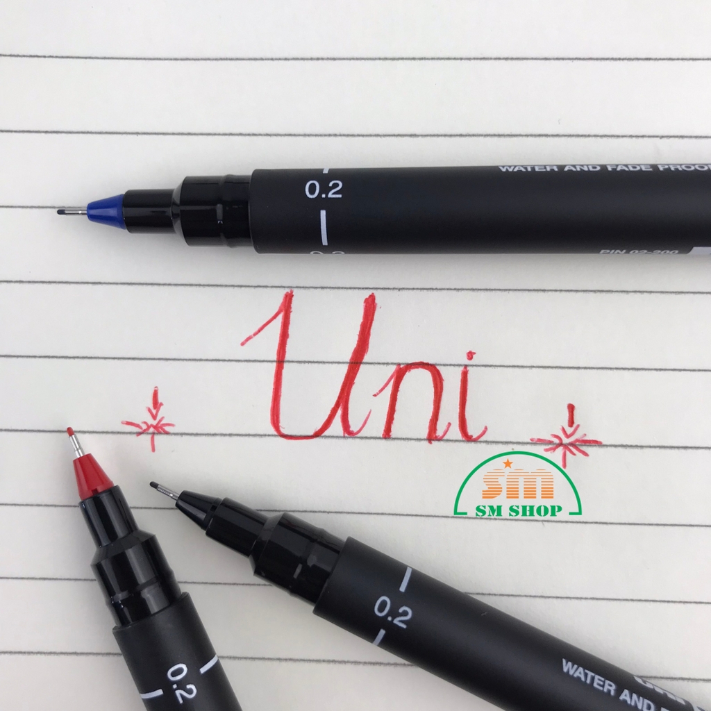 Bút vẽ kỹ thuật Uni PIN 02-200 (12)