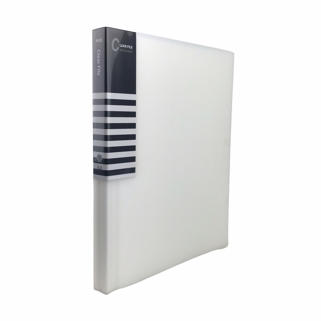 Bìa 40 lá nhựa Plus 82-V091 / 82-V092 / 82-V093 / 82-V094 / 82-V095 / 82-V096 (20)