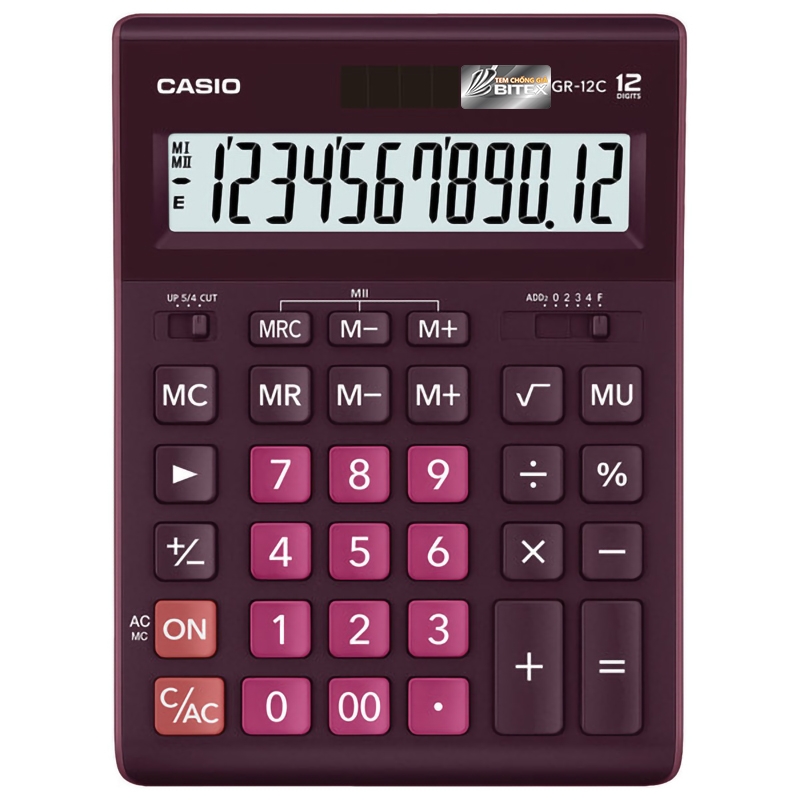 Máy tính Casio GR-12C-WR (10)