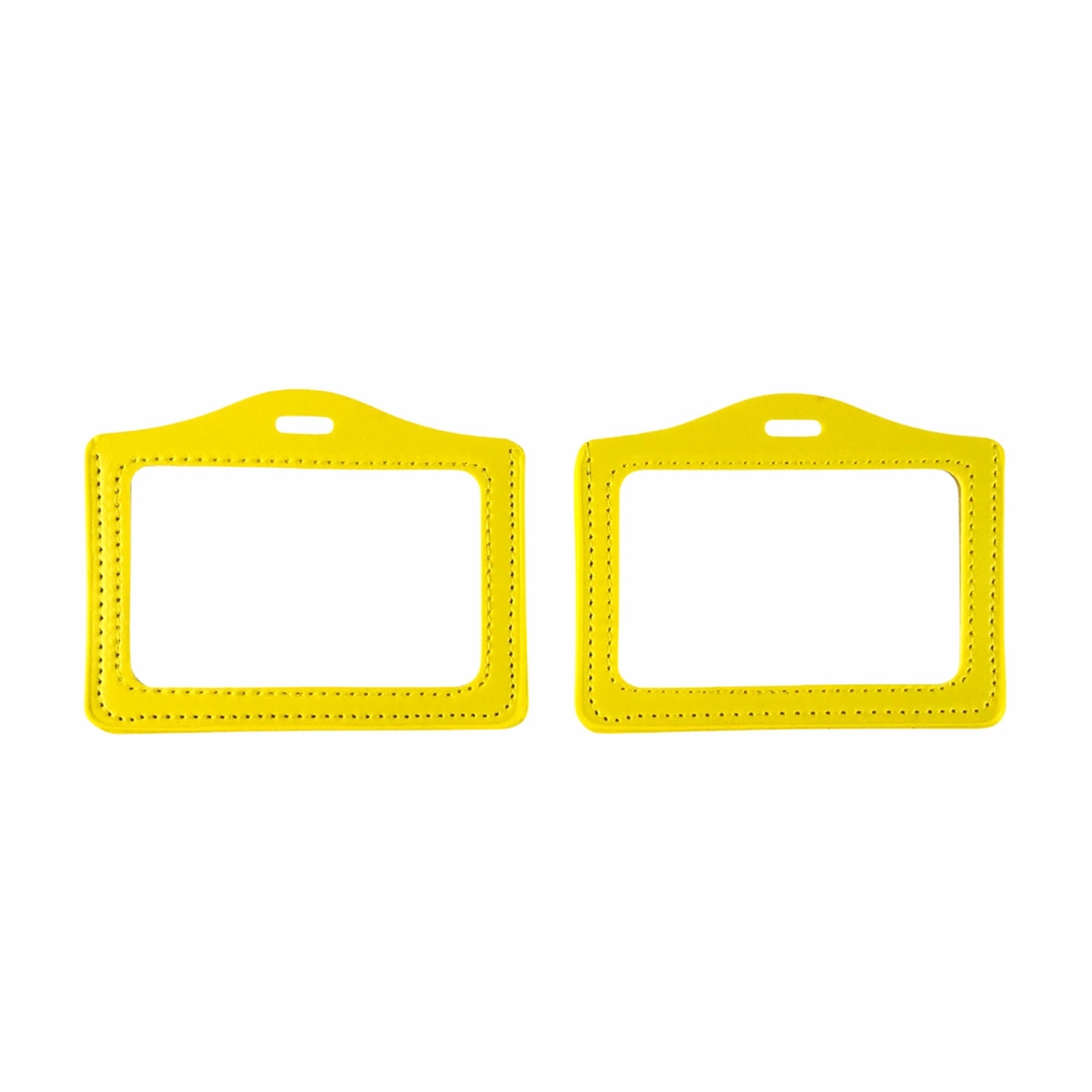 Bao đựng thẻ da 8.5x5.5cm 2 mặt kiếng ngang (50)