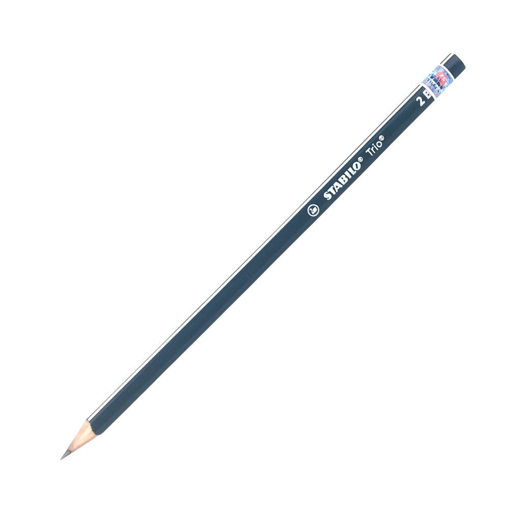 Bút chì gỗ Stabilo Trio 369 2B (12)