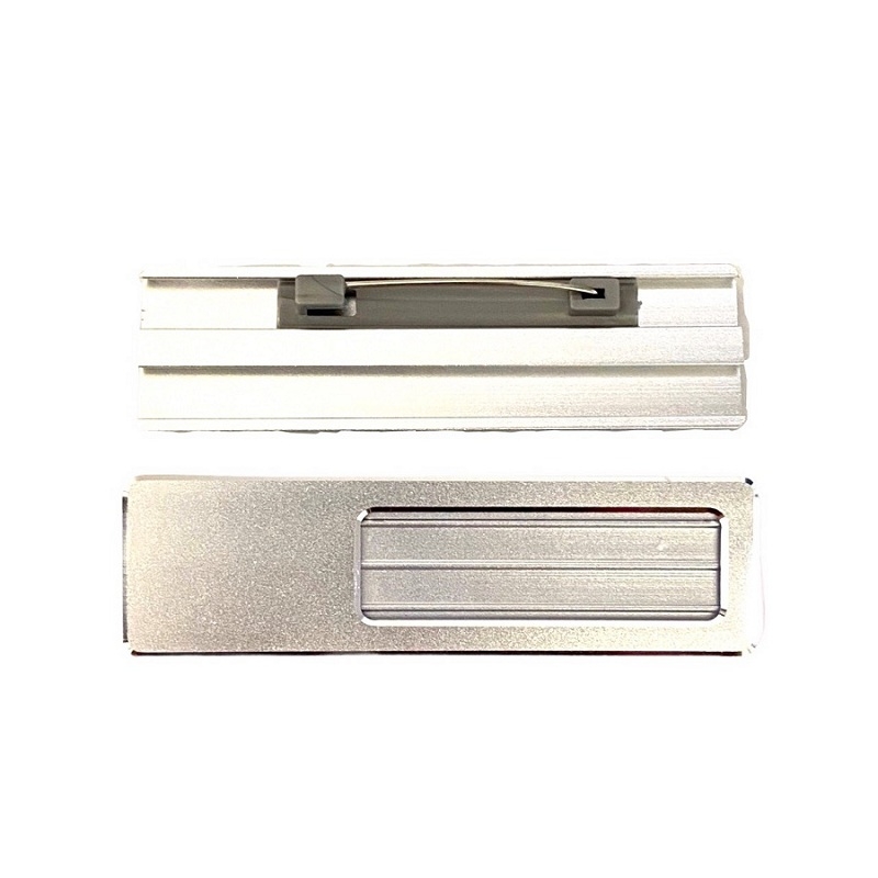 Phôi thẻ tên nhôm BT023 68x20mm hình chữ nhật
