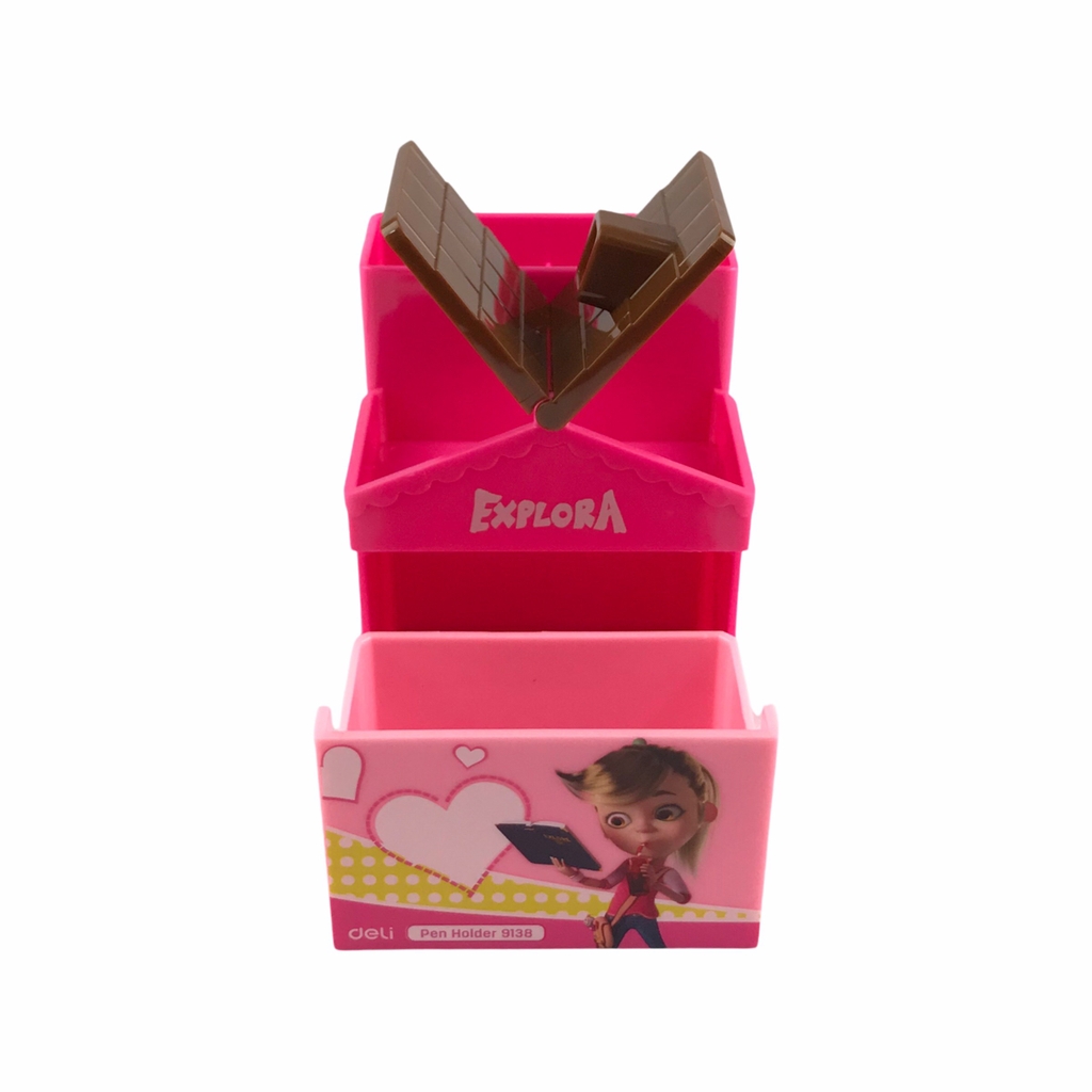 Cắm bút nhựa Deli 9138 (24/96)