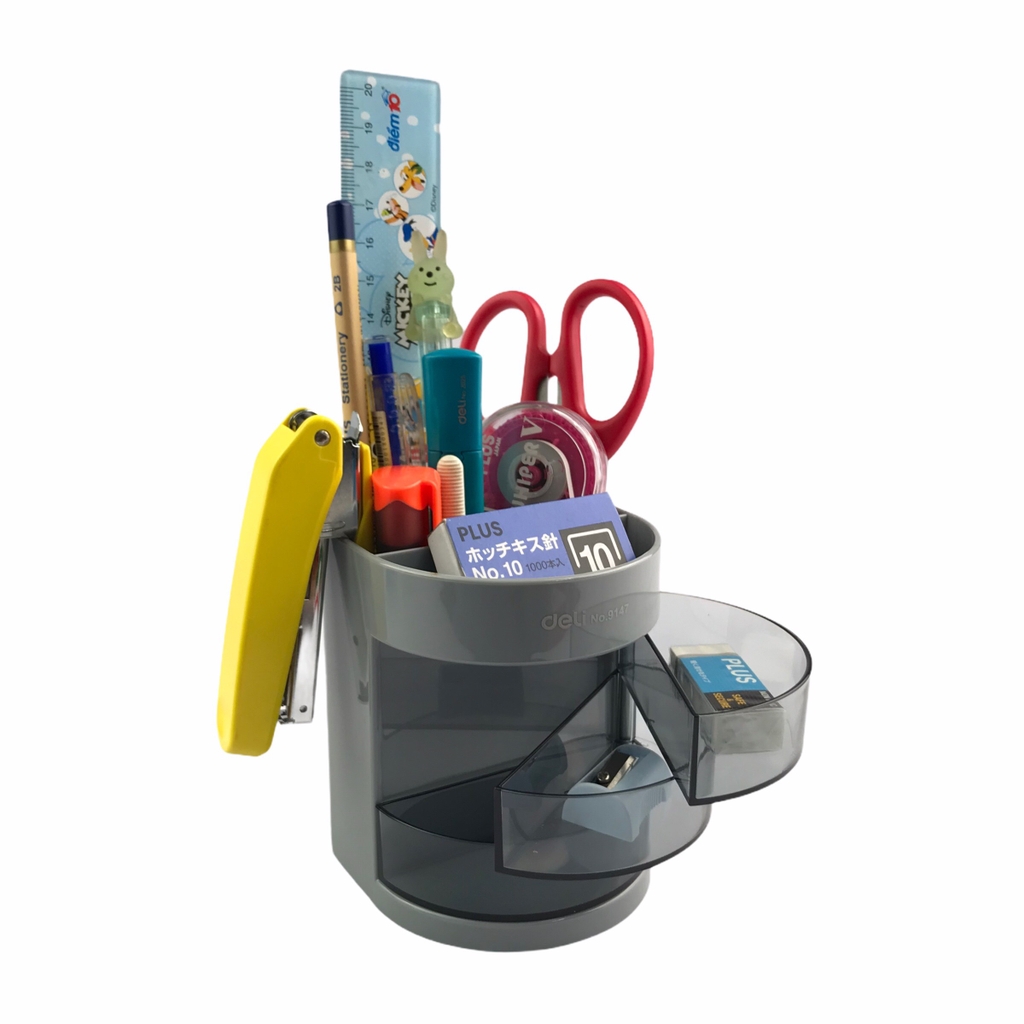 Cắm bút nhựa Deli 9147