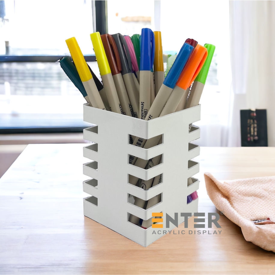 Cắm bút kim loại Enter KB102 75x100mm vuông