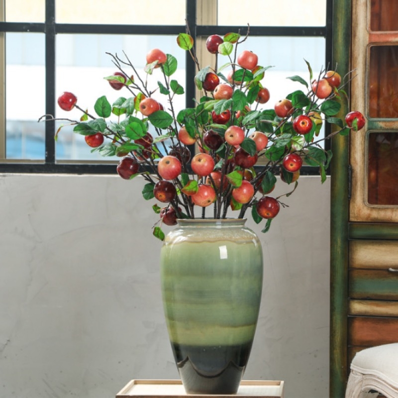 Cành táo 7 trái 85cm