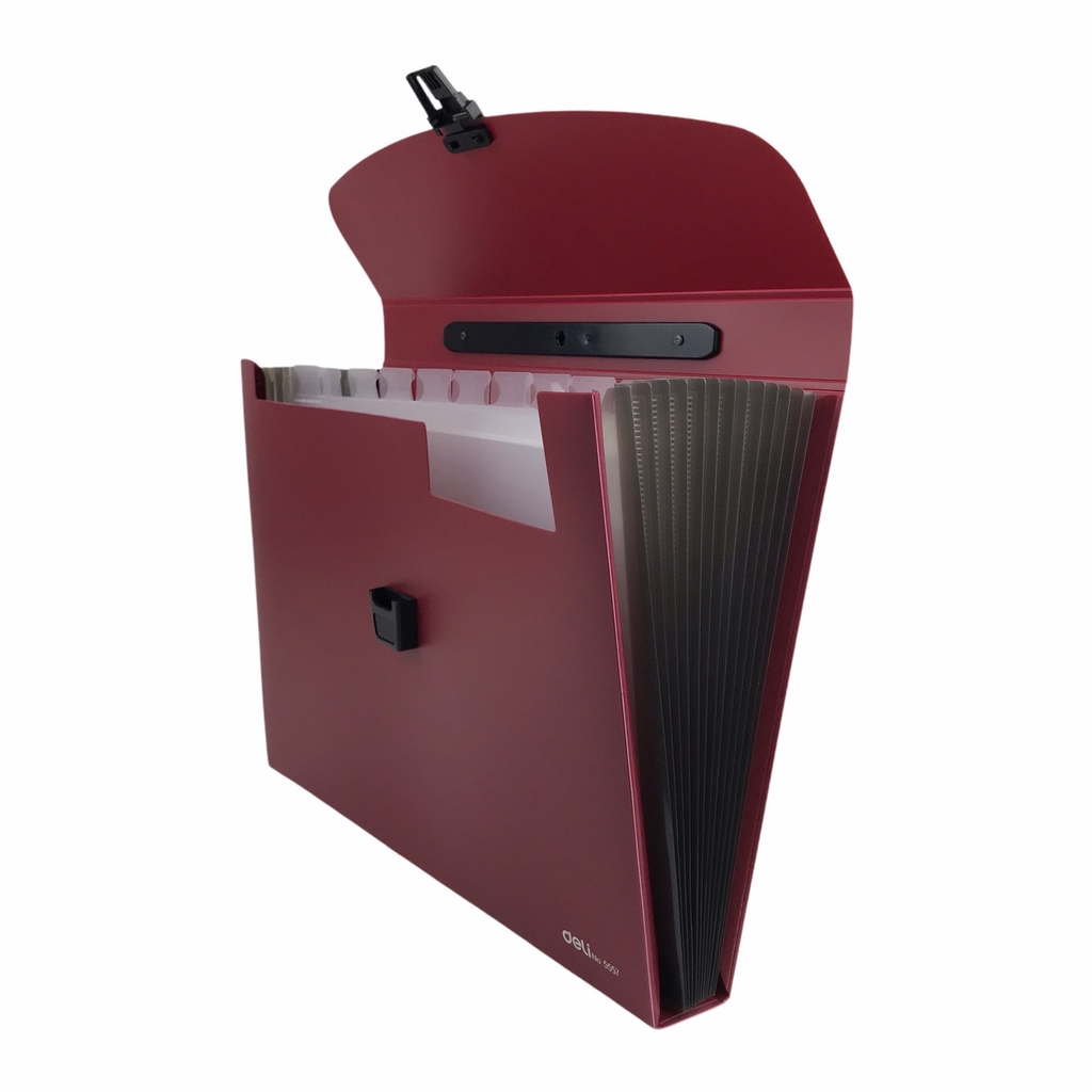 Cặp tài liệu 12 ngăn Deli 5557 (12/48)