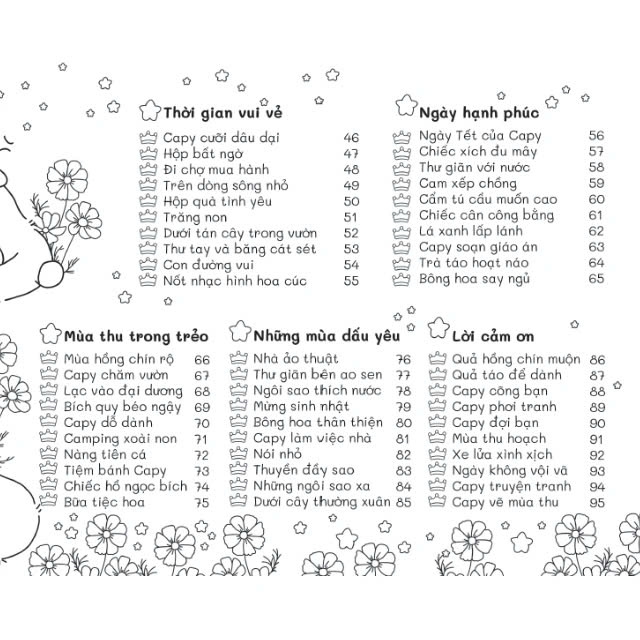 Capybara Hạnh phúc mỗi ngày