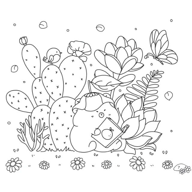 Capybara Hạnh phúc mỗi ngày