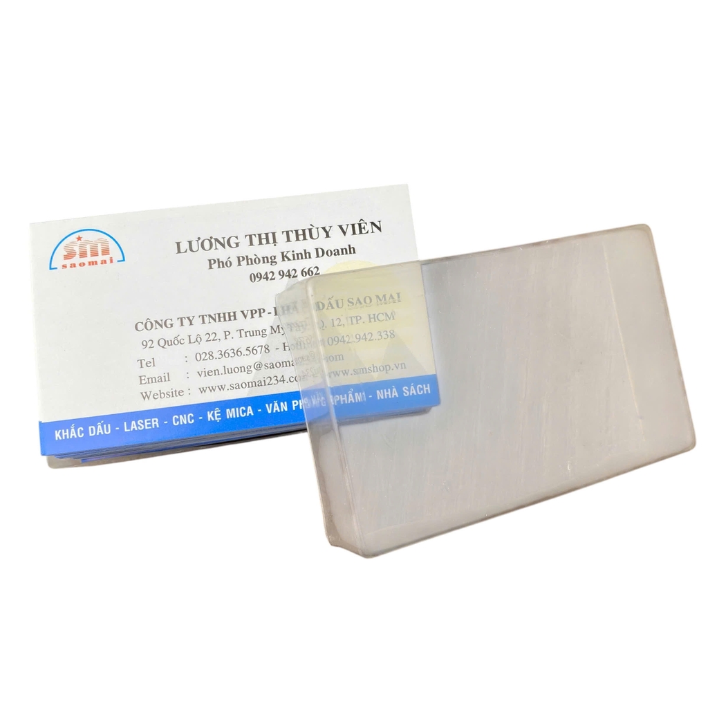 Card visit/ danh thiếp/ name card giấy 90x54mm