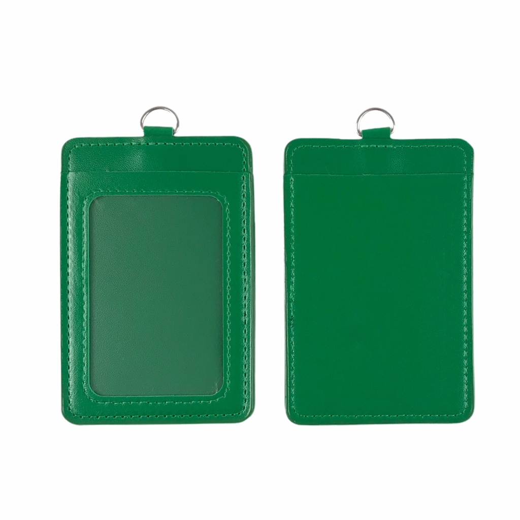 Bảng tên da 5.5x8.5cm 2 ngăn đứng (25)