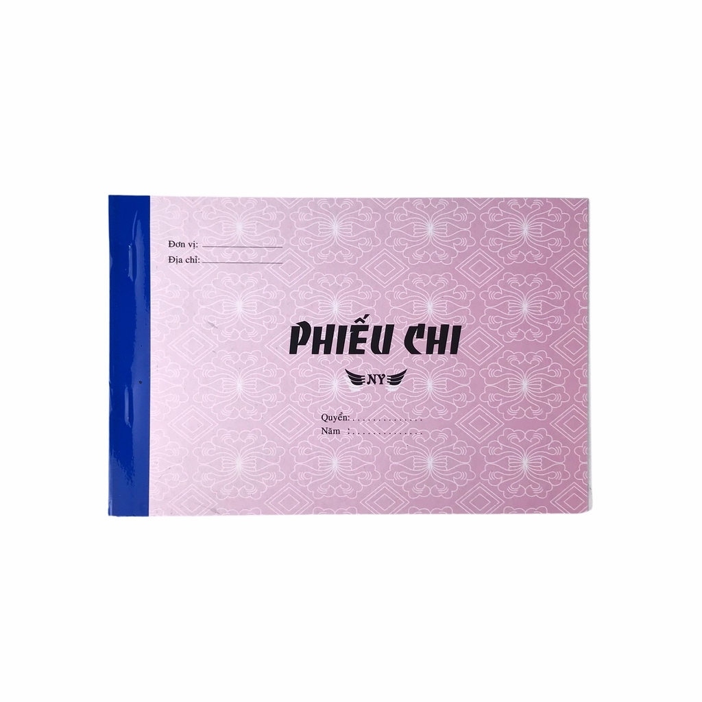 Phiếu chi NY 13x20cm 2 liên 50 bộ (10/100)
