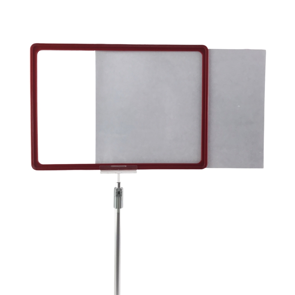 Bảng thông tin nhựa có chân JE002 297x210mm A4 ngang