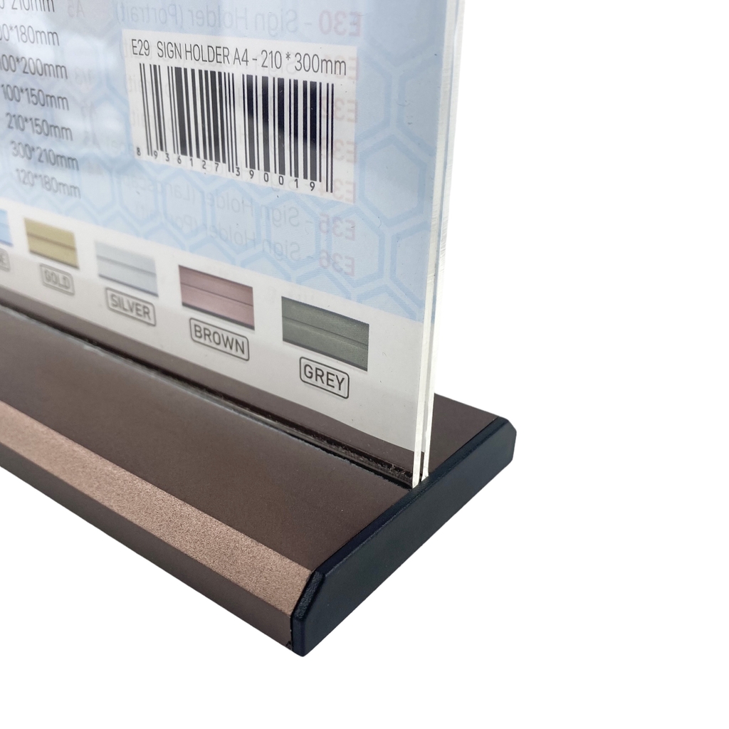 Chốt đế chân menu nhôm