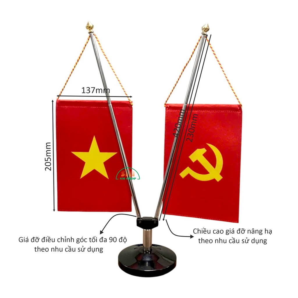 Cờ để bàn Việt Nam - Đảng