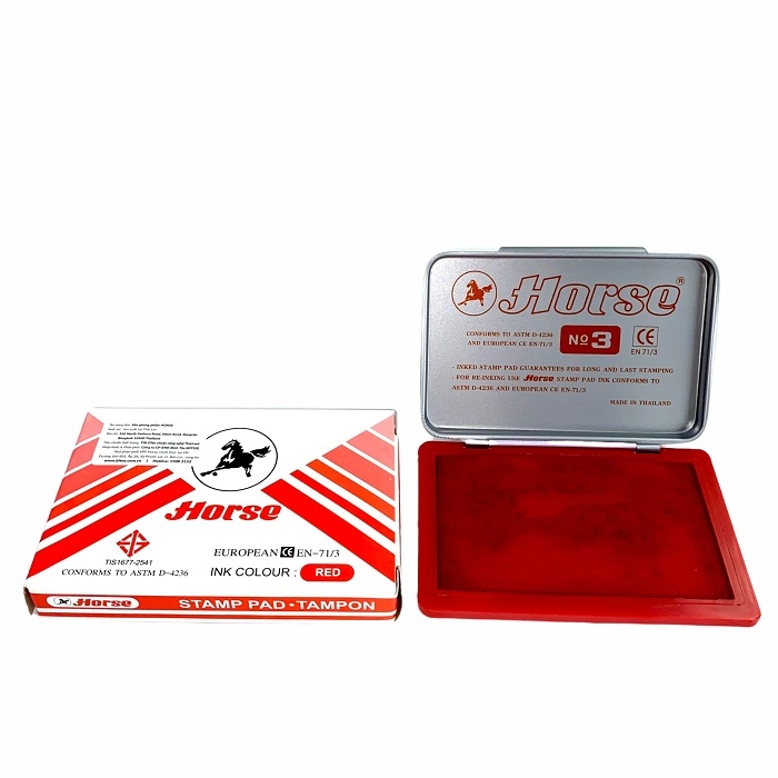 Tampon Horse số 3 8.5x5.4cm (12)