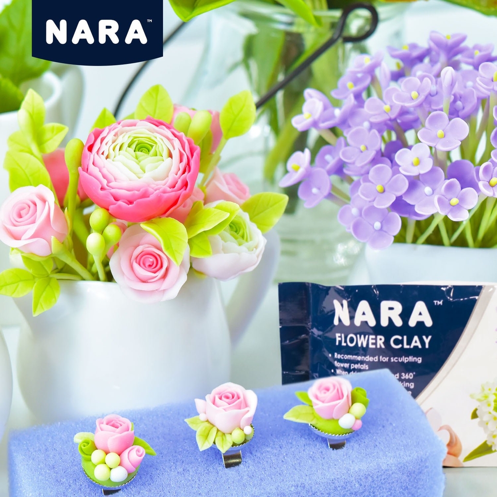 Đất nặn làm hoa Nara FW-250 250g