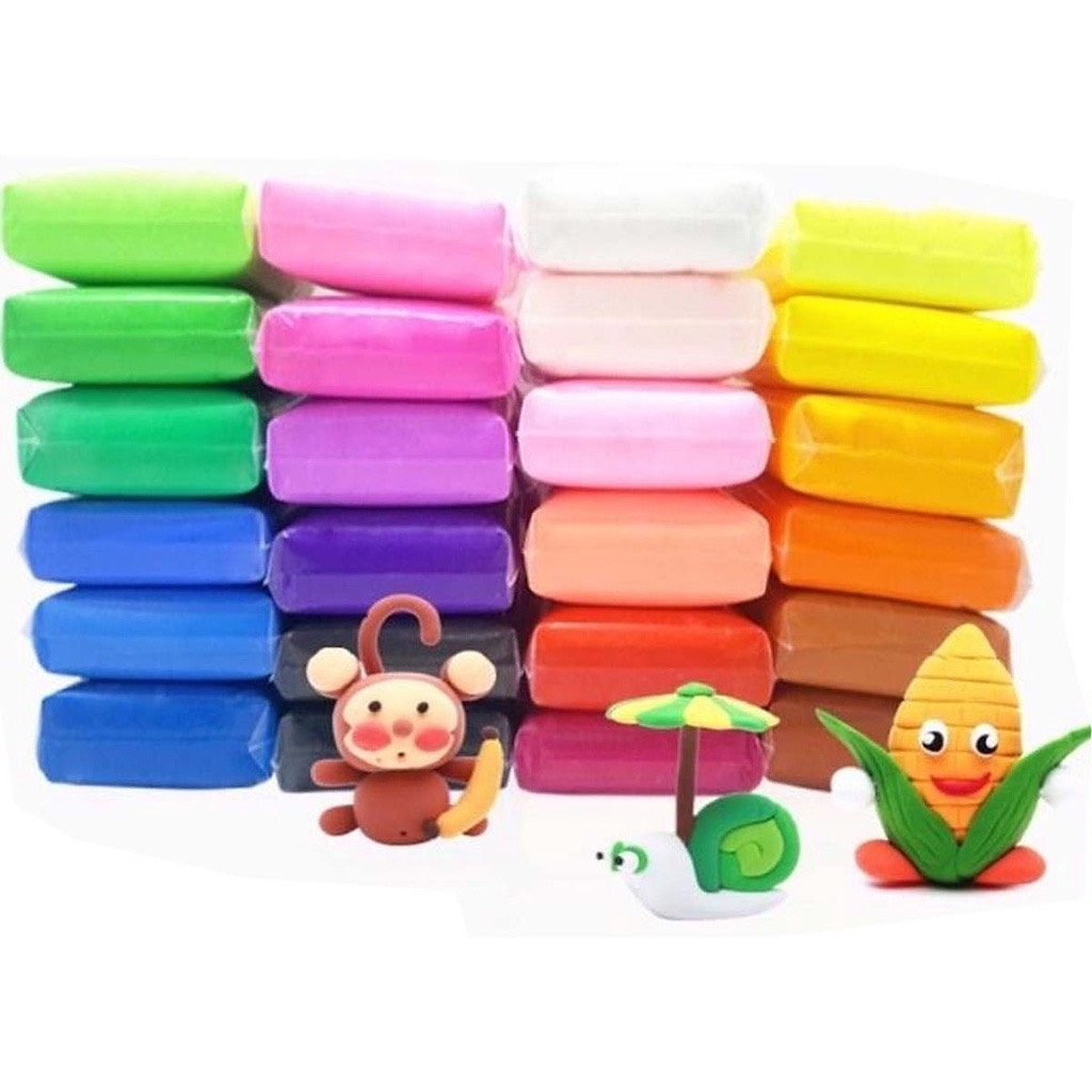 Đất sét tự khô 24 màu