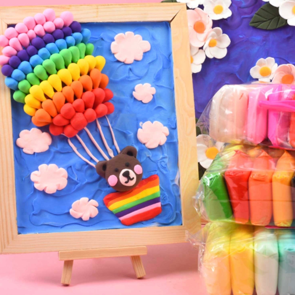 Đất sét tự khô 410155 12 màu