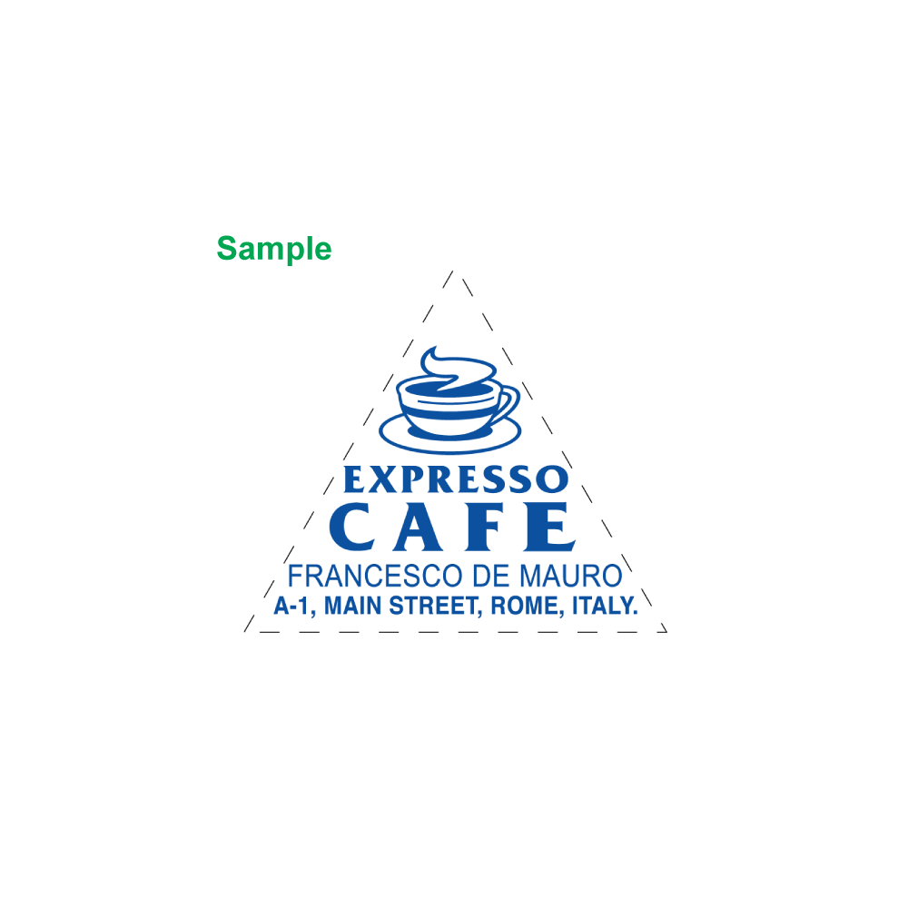 Dấu date Shiny TRI-45D 45x45x45mm tam giác