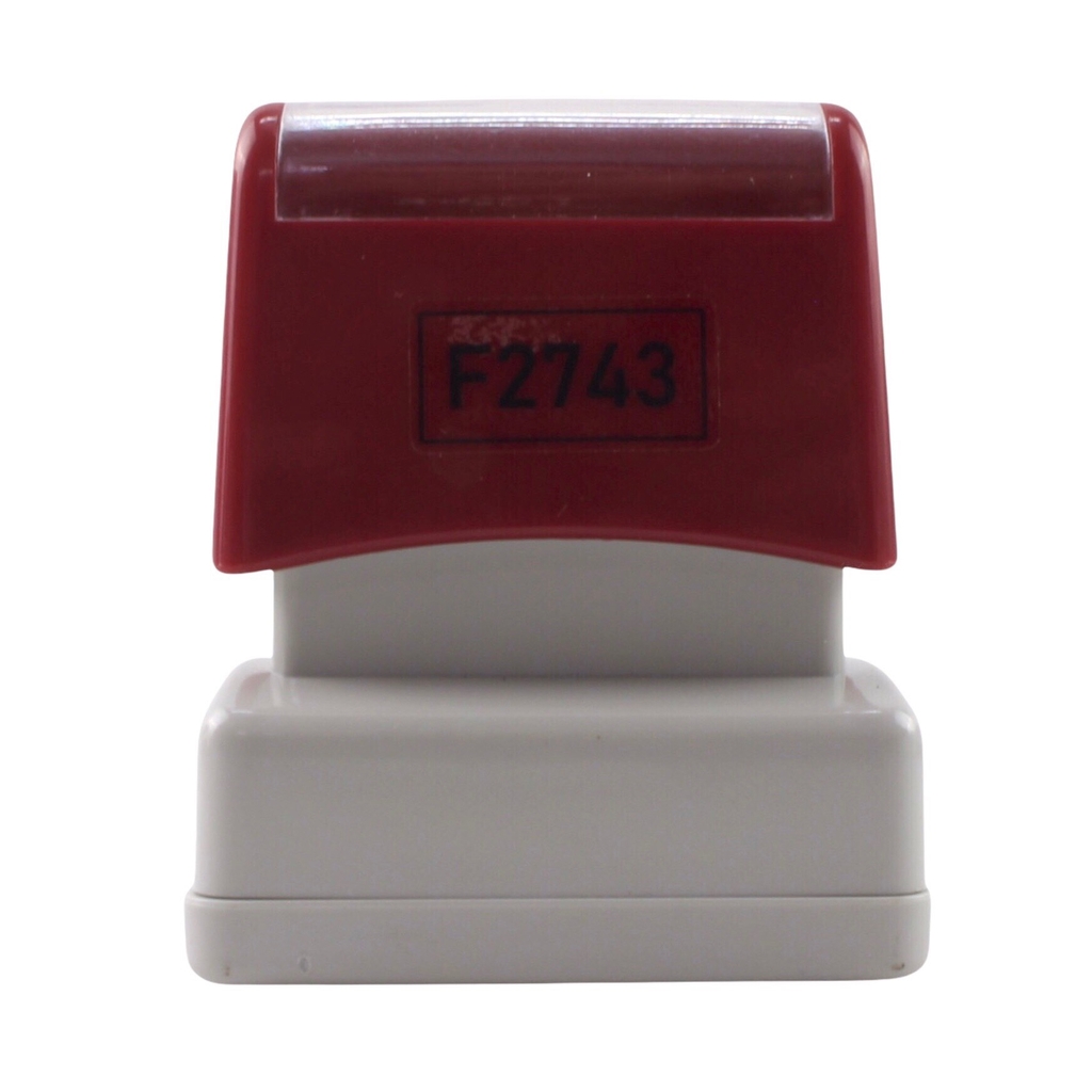 Dấu mực chìm (flash) F2743 35x20mm