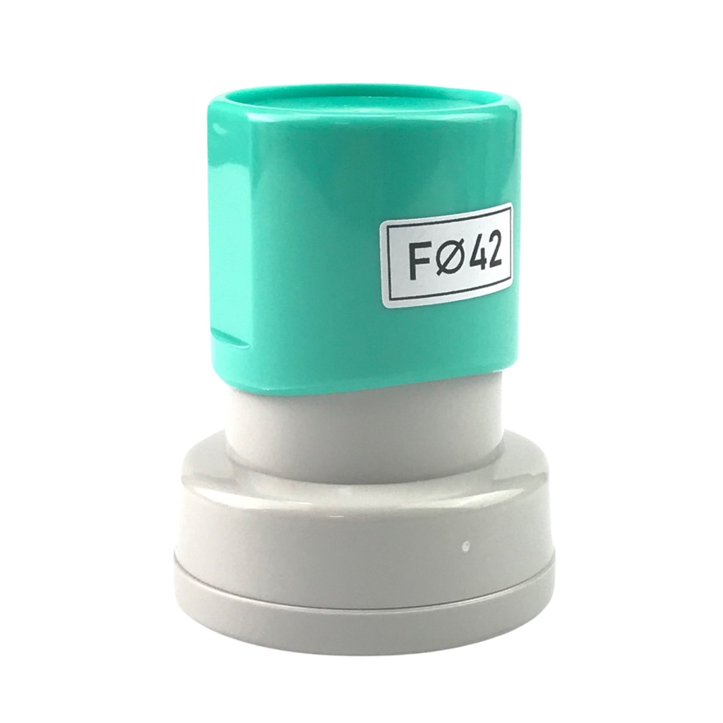 Dấu mực chìm (flash) F42 Φ35mm