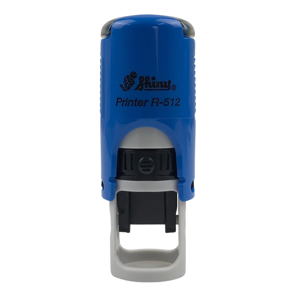 Dấu - Thẻ mực Shiny R512 Φ12mm trắng