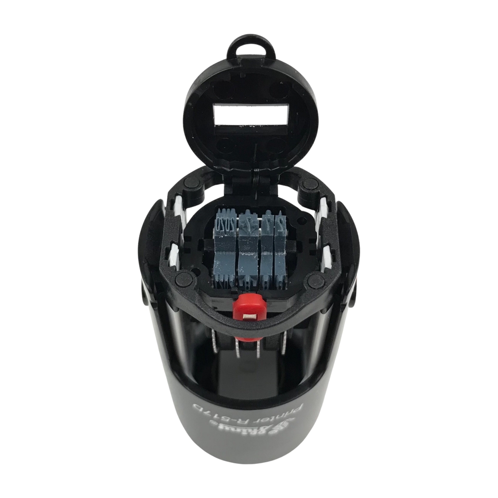 Dấu - Thẻ mực Shiny R517D Φ17mm