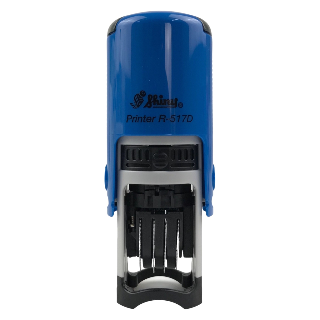 Dấu - Thẻ mực Shiny R517D Φ17mm trắng
