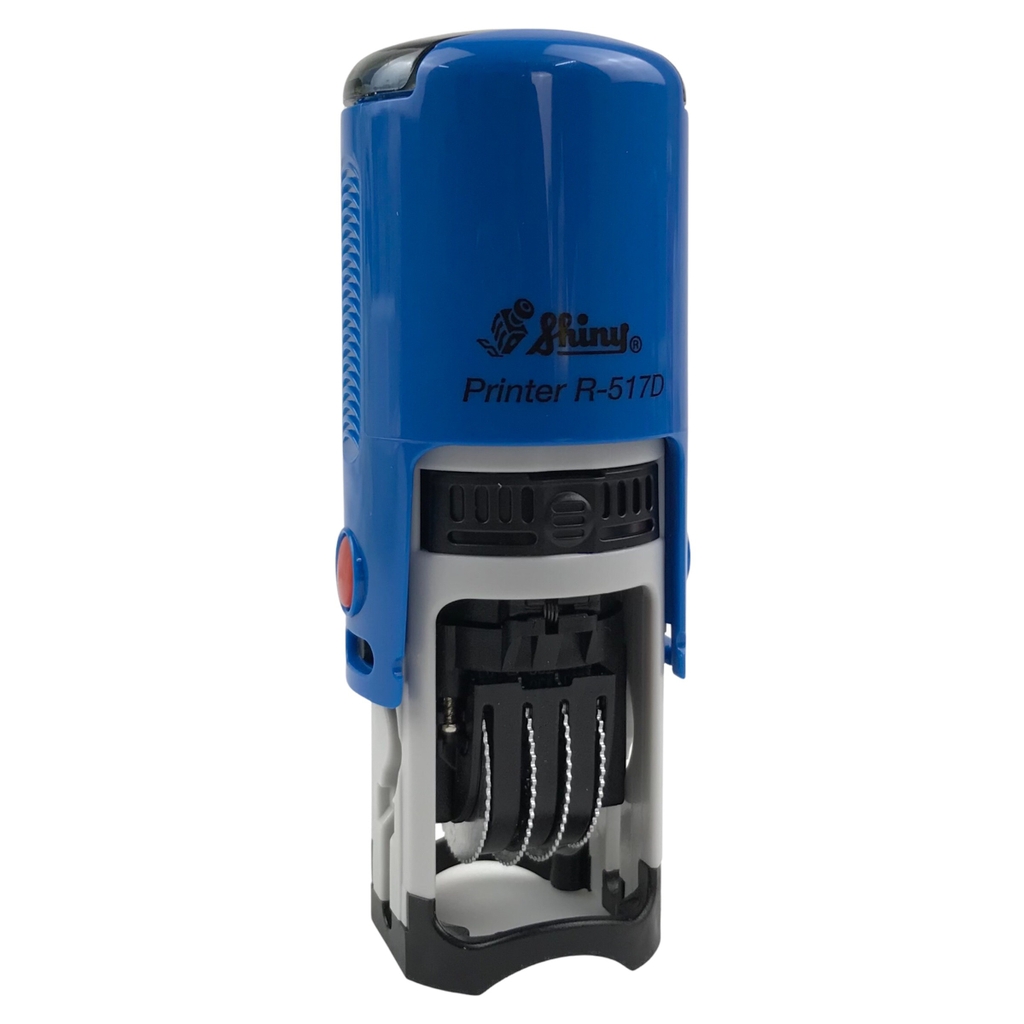 Dấu - Thẻ mực Shiny R517D Φ17mm trắng