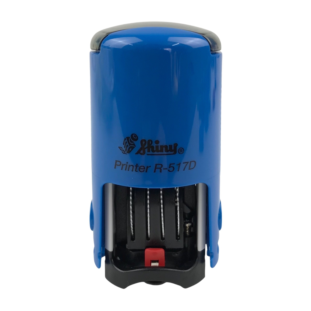 Dấu - Thẻ mực Shiny R517D Φ17mm trắng
