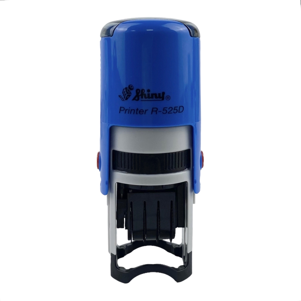 Dấu - Thẻ mực Shiny R525D Φ25mm trắng
