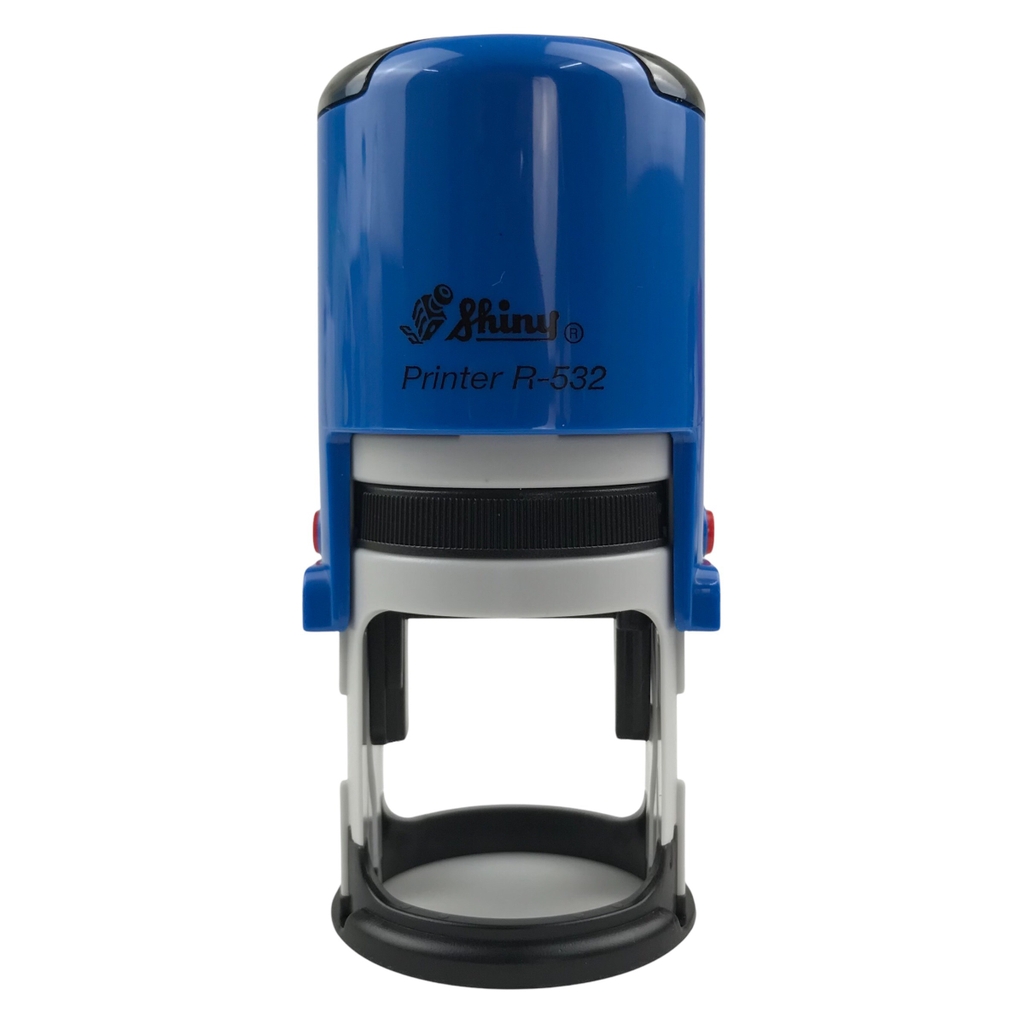 Dấu - Thẻ mực Shiny R532 Φ32mm trắng