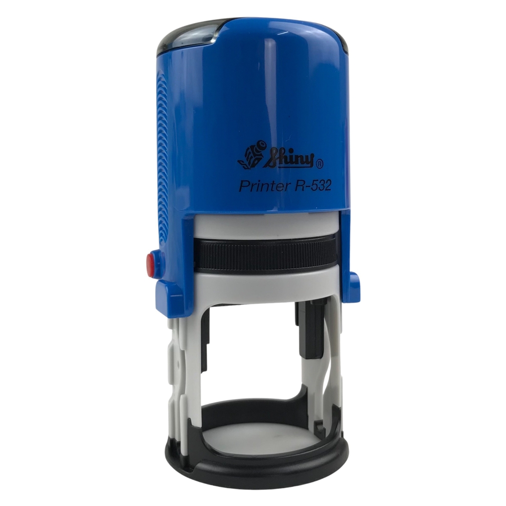 Dấu - Thẻ mực Shiny R532 Φ32mm trắng