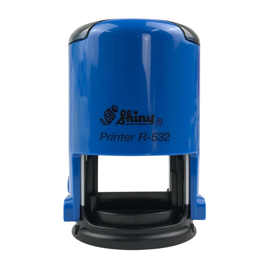 Dấu - Thẻ mực Shiny R532 Φ32mm trắng