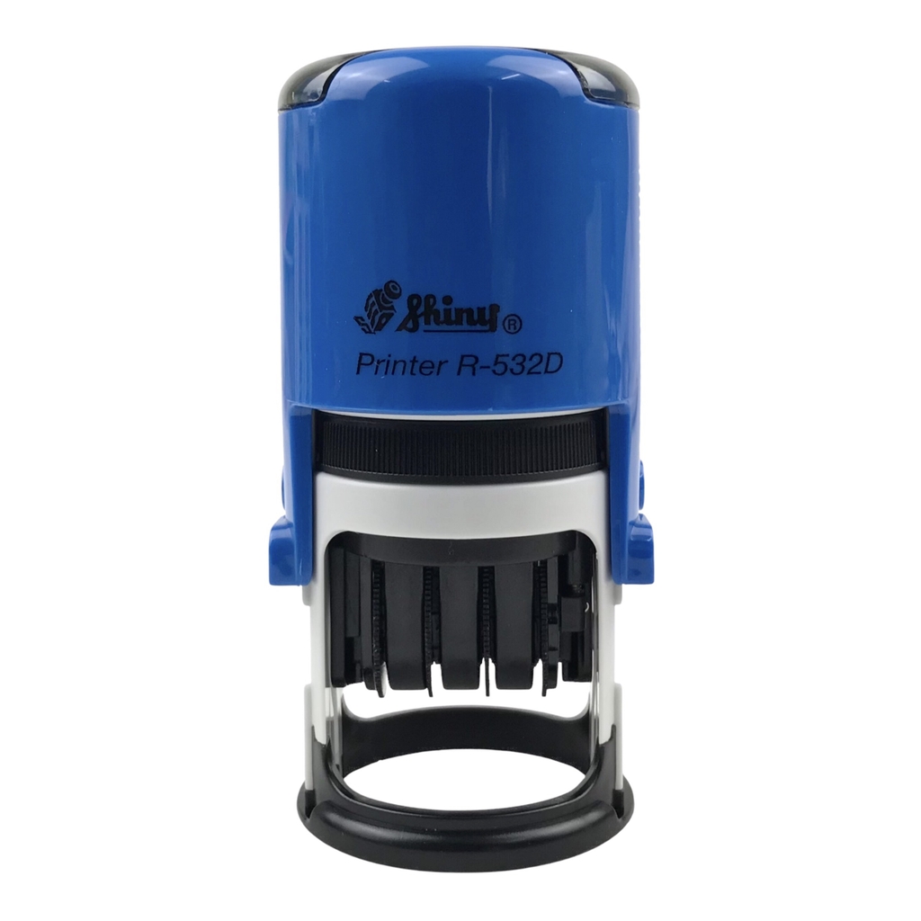 Dấu - Thẻ mực Shiny R532D Φ32mm trắng